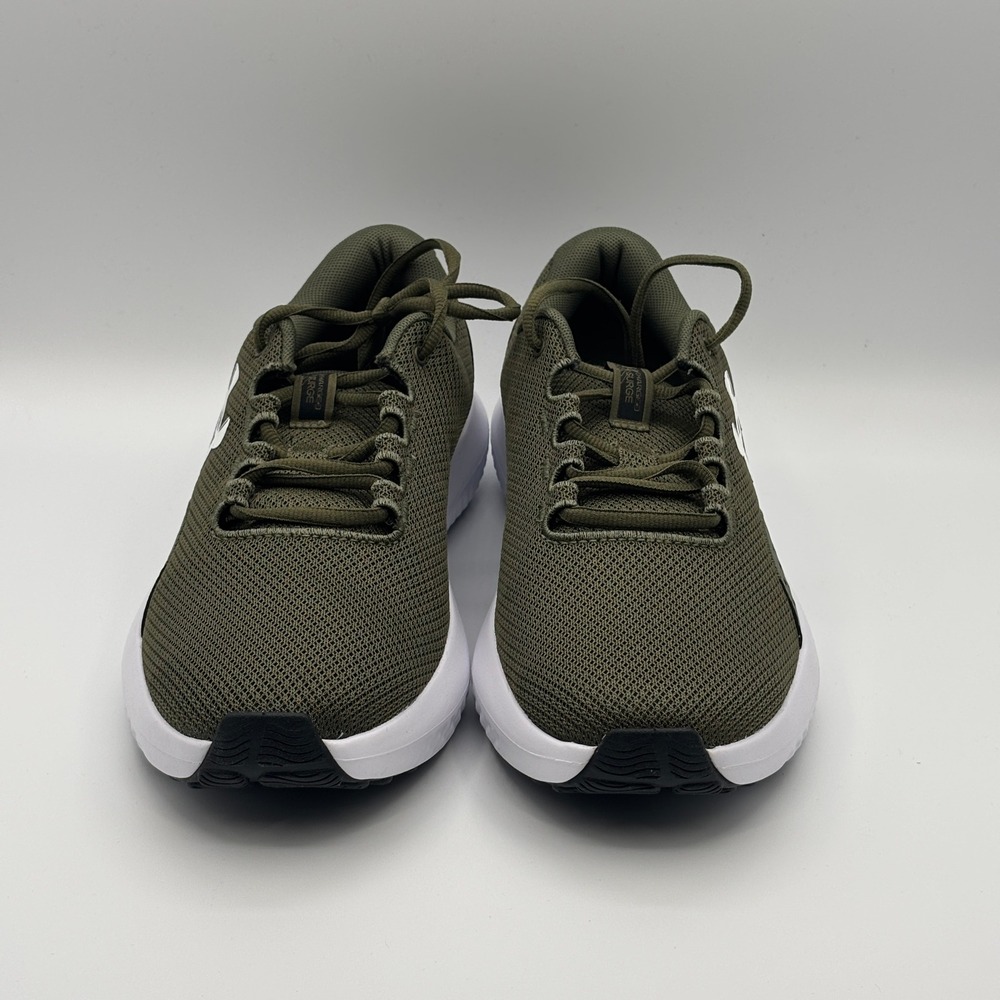 Under Armour Charged Surge 4 Shoes Mens Size 10 Green White Running 3027000-301 - Picture 3 of 8